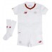 Baby Fußballbekleidung AS Roma Tammy Abraham #9 Auswärtstrikot 2022-23 Kurzarm (+ kurze hosen)